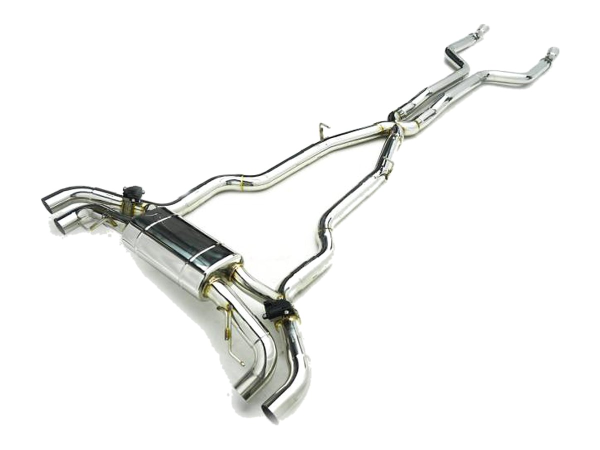 BMW G30 M550i 4.4T Stainless Steel Valved Cat-Back Exhaust